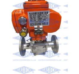 VAN BI BA NGÃ ĐIỀU KHIỂN PHÒNG NỔ (Explosion-proof 3-Way Ball Valve)