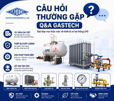 CÂU HỎI THƯỜNG GẶP - Q&A GASTECH