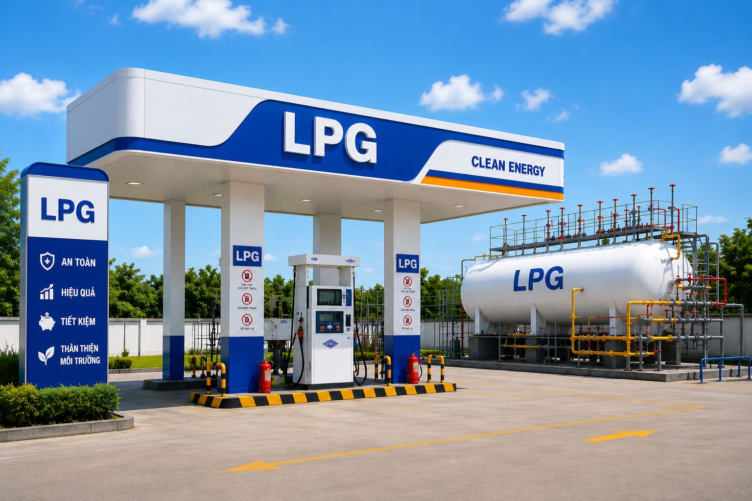cây xăng LPG