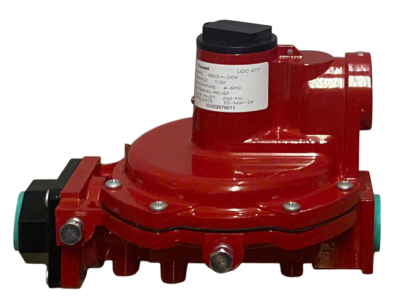 2nd Pressure Regulator