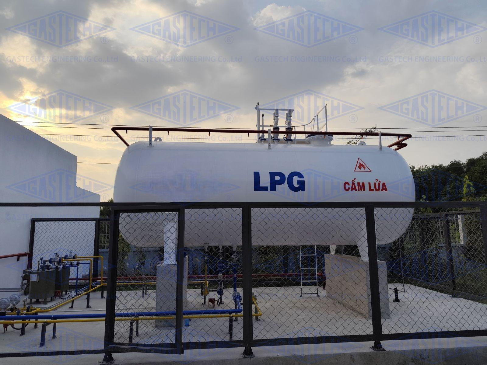 hệ thống gas trung tâm