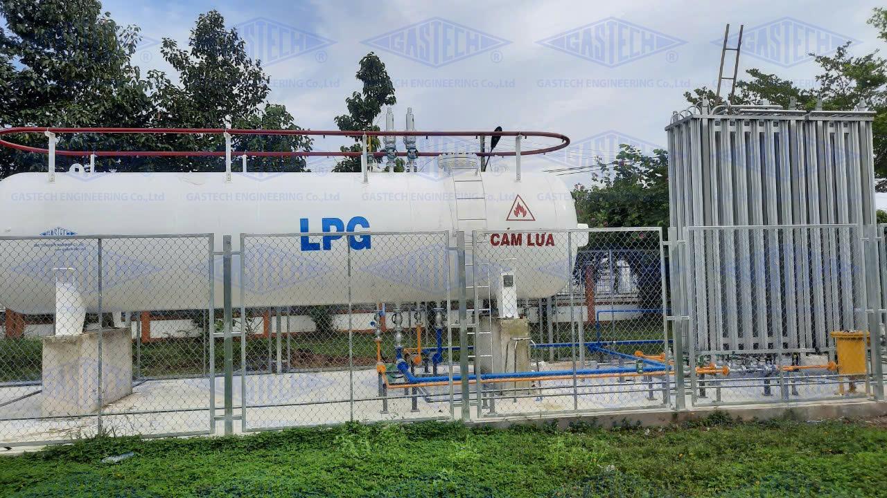 đóng băng bồn gas