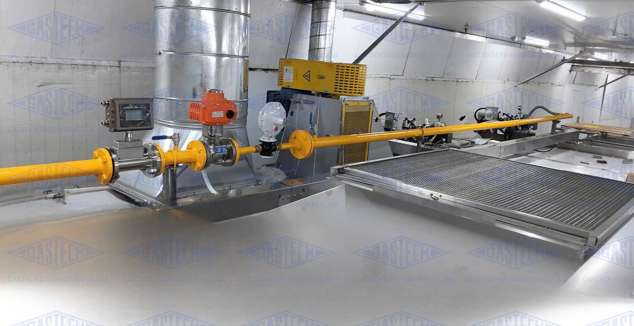 hệ thống đường ống gas