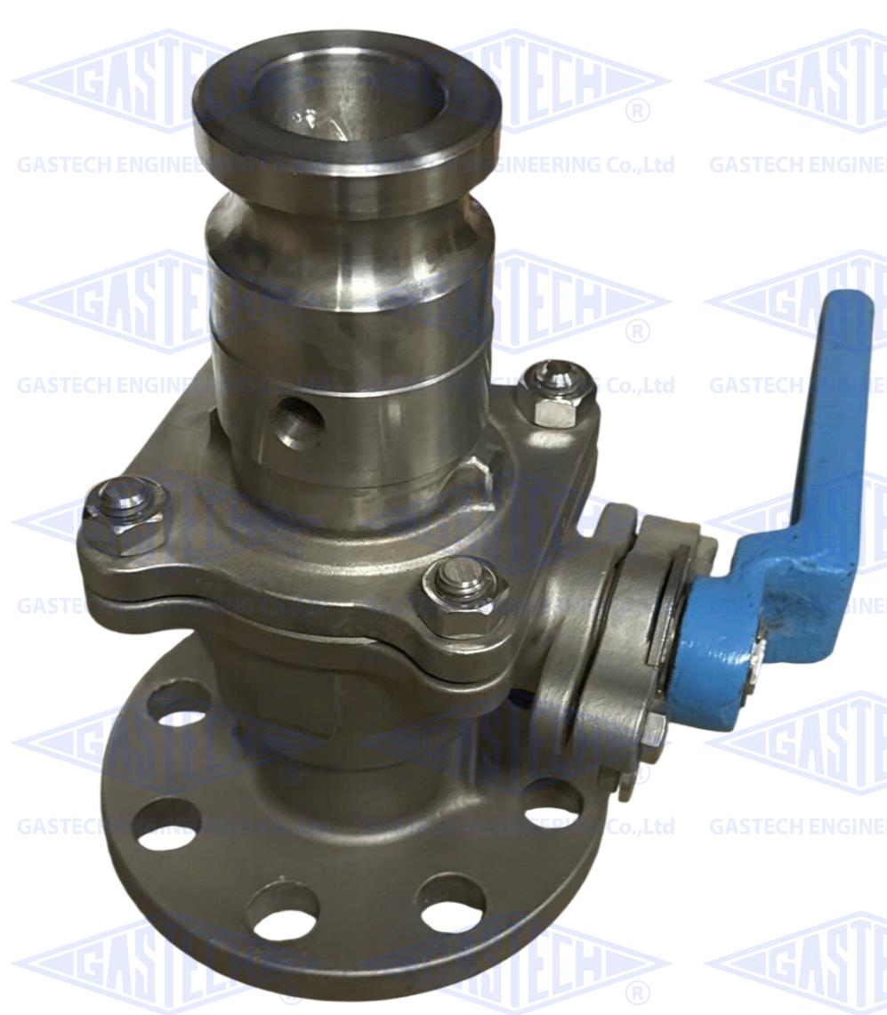 Transfer ball valve
