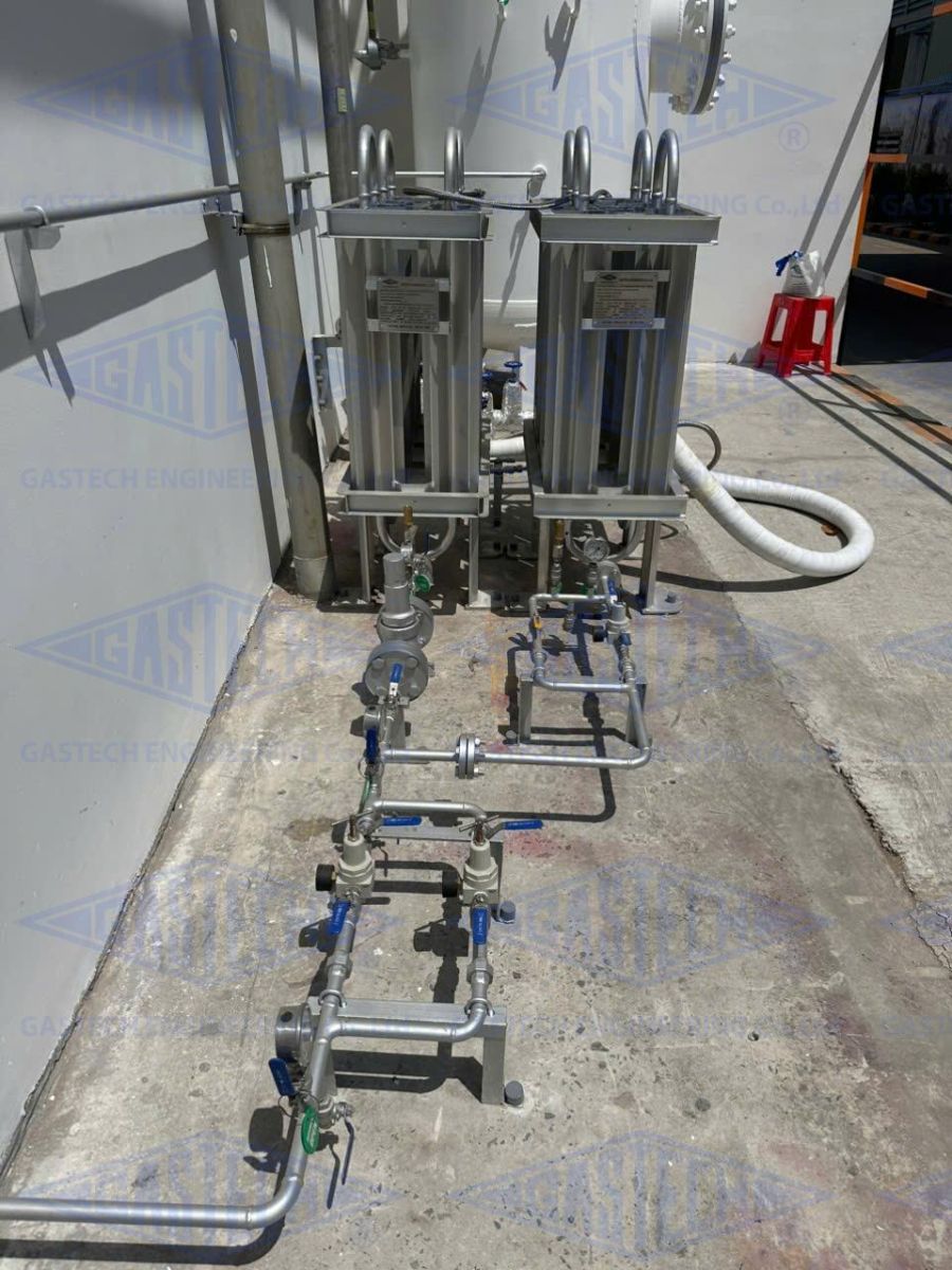 vận hành hệ thống gas
