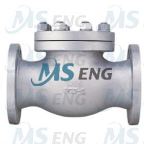 flanged check valve